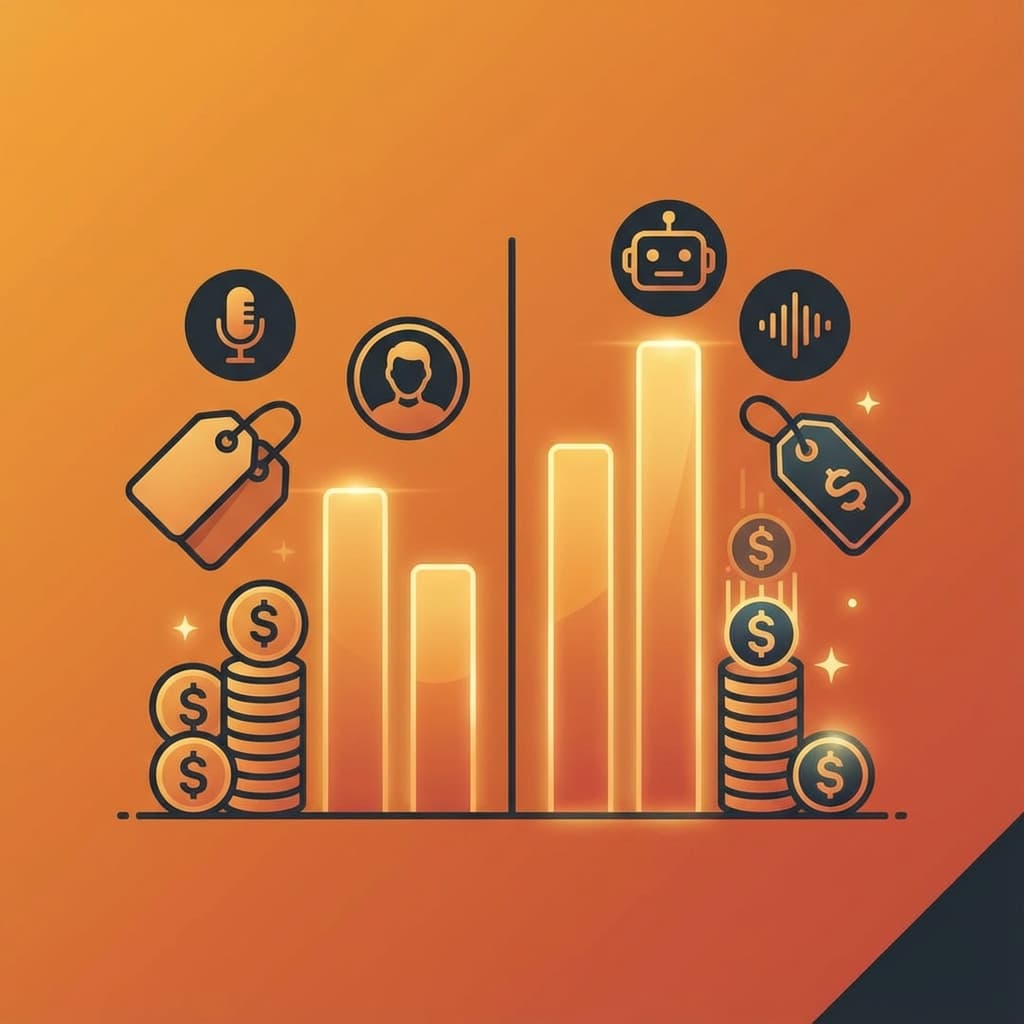 Voice Over Pricing in 2024: Human vs AI Cost Comparison